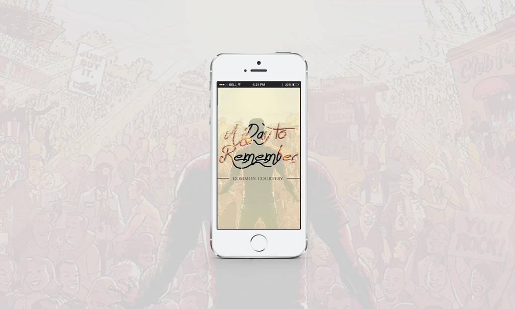 A Day To Remember Iphone 5s Wallpaper By Realpeh On Deviantart