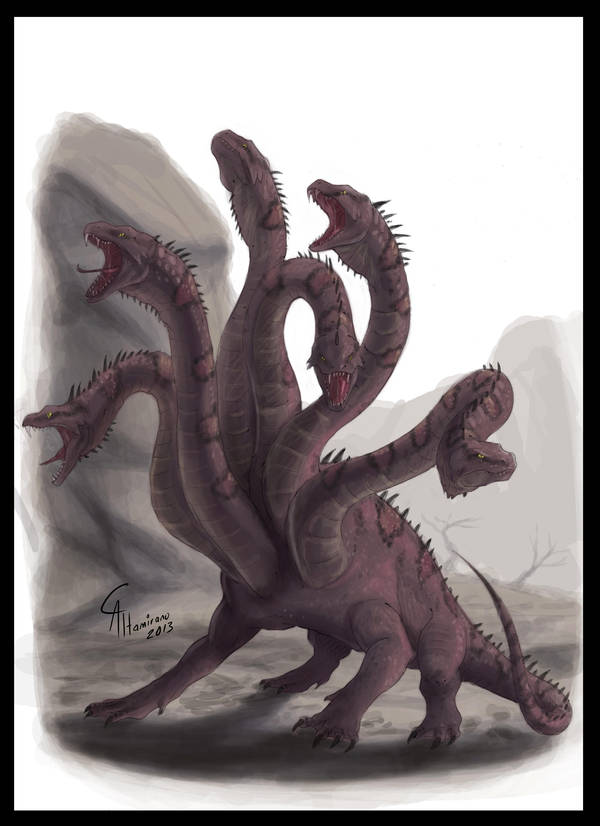 Lernaean Hydra by CamusAltamirano