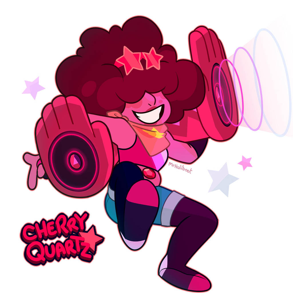 Gem fusion Cherry Quartz by MrHaliboot on DeviantArt