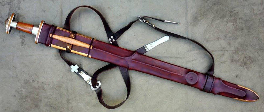 Gutenstein Style Sword Scabbard by Meredyth