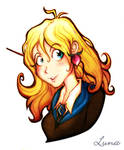 Luna Lovegood by sunglasses-mage