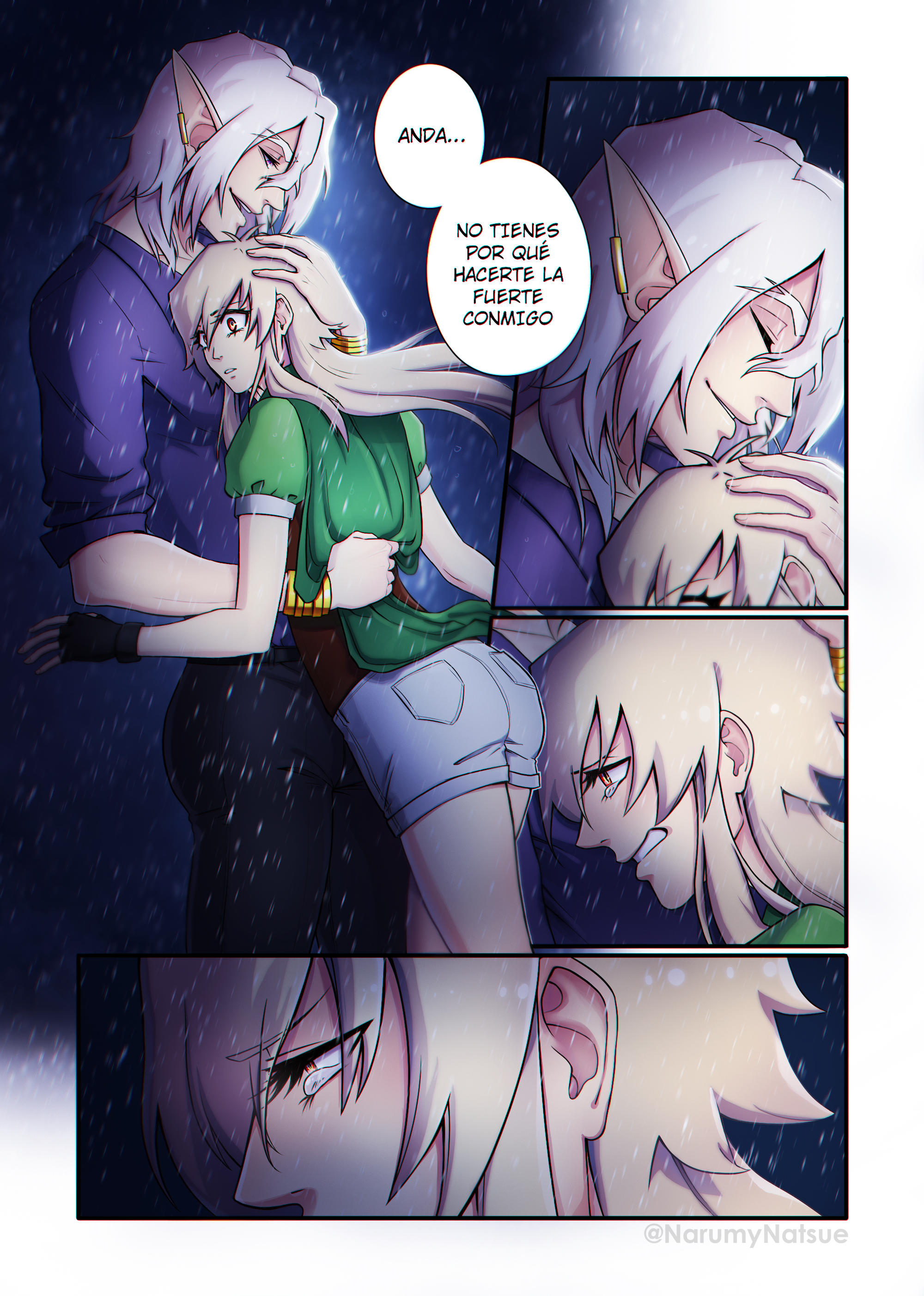 No tienes por que hacerte la fuerte conmigo (3) by NarumyNatsue