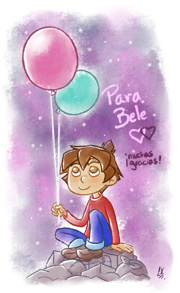 Balloons by Liralicia