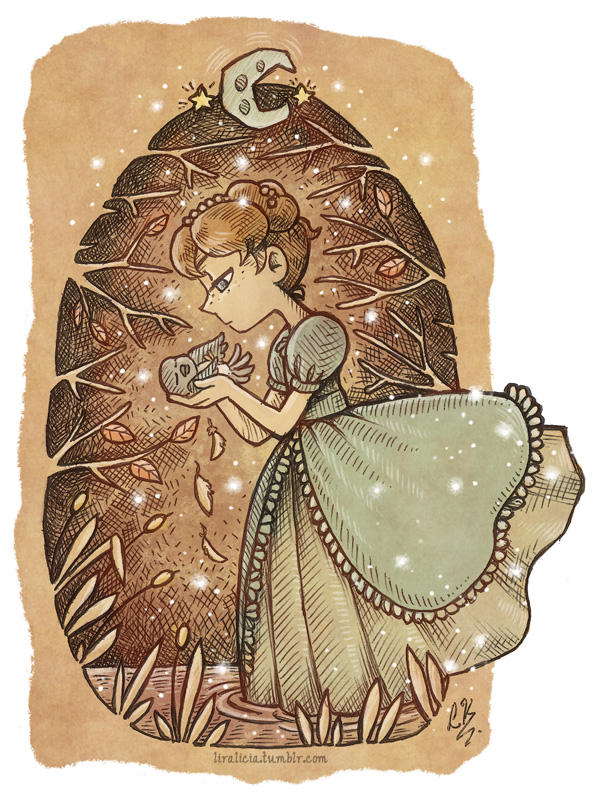Over the garden wall - Beatrice by Liralicia