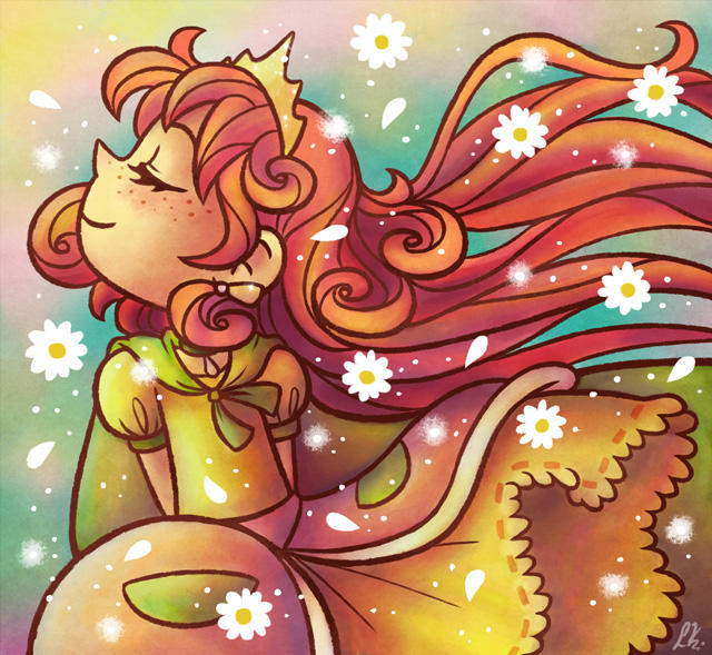 A sweet little princess by Liralicia