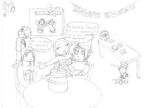Celabrating Sasuke's B-day by Tobifreak459