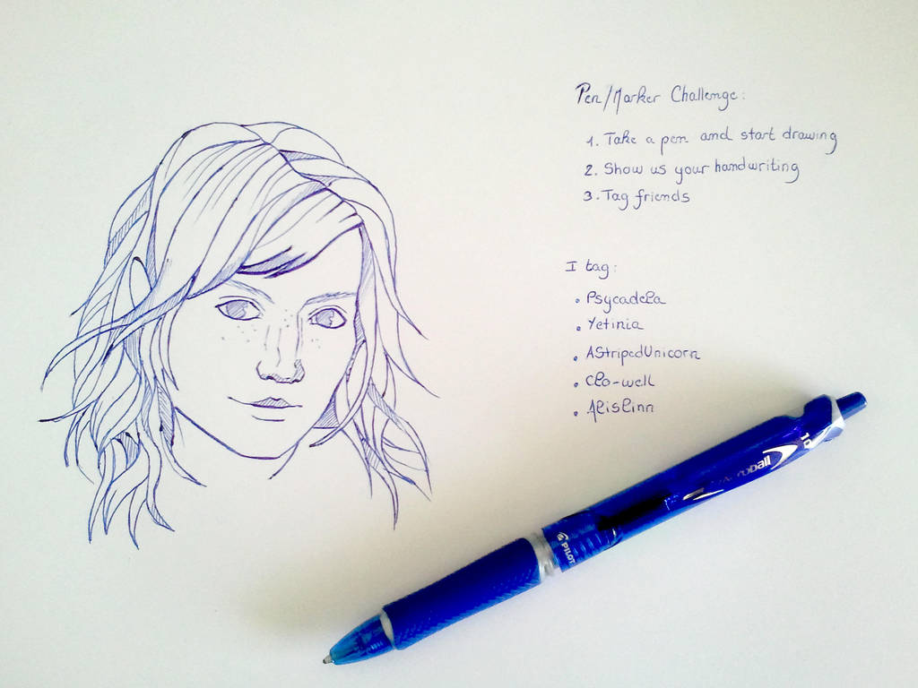 Pen or Marker Challenge by Aliciane Pen or Marker Challenge by Aliciane