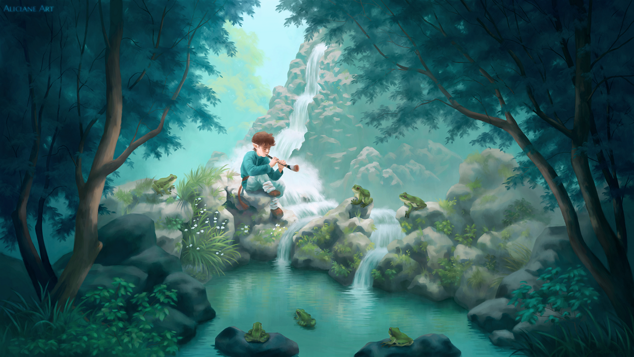 Serenade of the Source by Aliciane