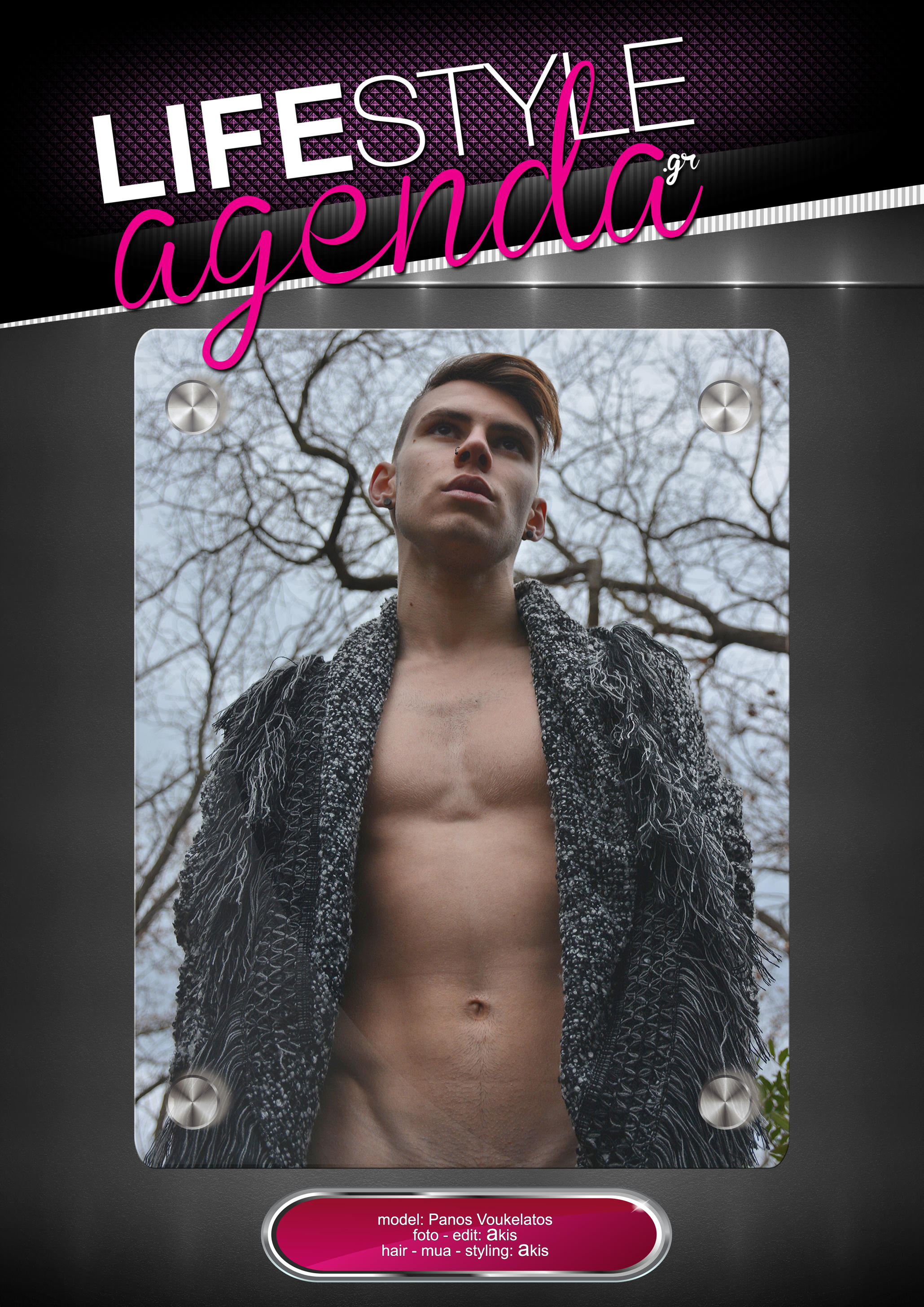 LifeStyle Agenda issue #35th / Magazine Back Cover by LifeStyleAgenda