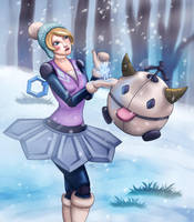 Winter Wonder Orianna - League of Legends by maaya-art