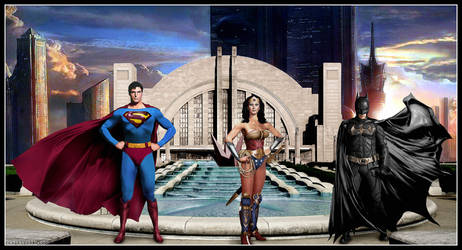 Meanwhile, back at the Hall of Justice ... by Rabittooth