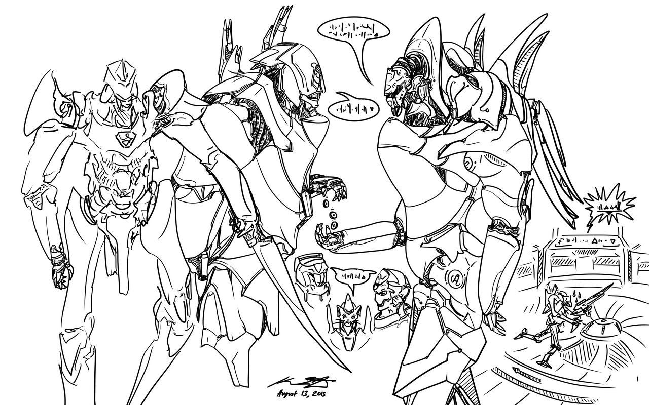 The Mecha Sketchbook - 32 by PlasmaFire3000