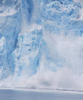 Falling Glacier Stock 2 by prints-of-stock