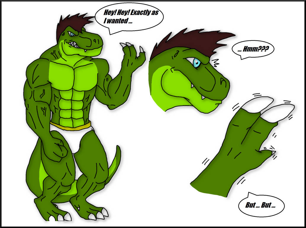 Transformation into Tyrannosaurus Rex page 3 by Maxime-Jeanne on DeviantArt