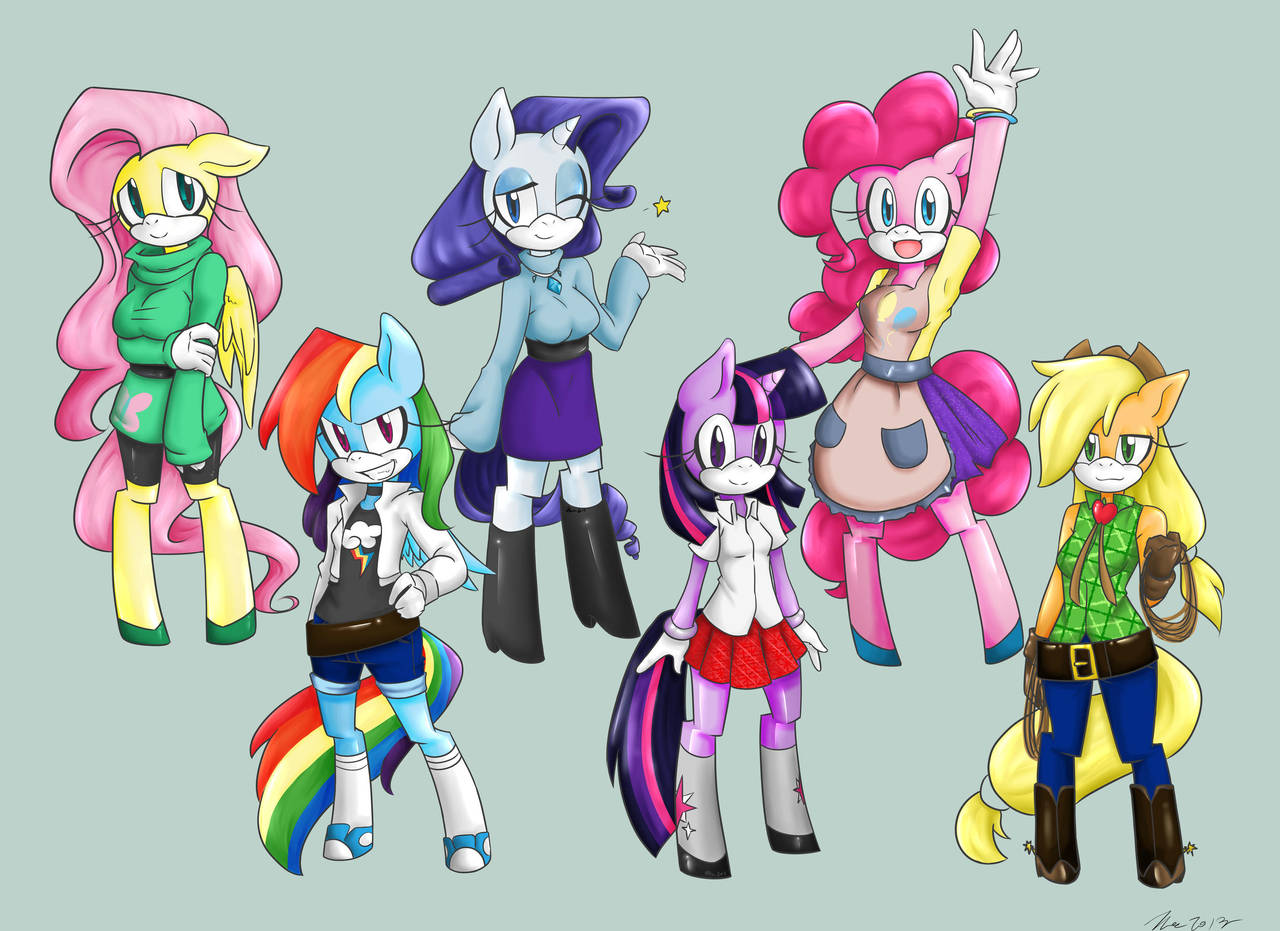 MLP: FIM Sonic style by MESS-Anime-Artist