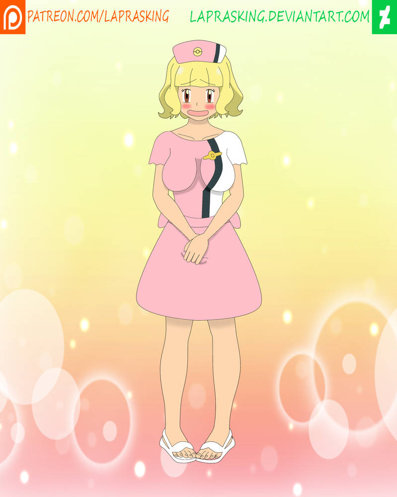 PATREON DONATOR PREVIEW: Ashley Changing Delia by laprasking on DeviantArt