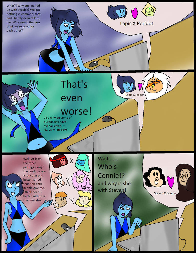 Lapis Lazuli Reacts To Steven Universe Pairings By Kingofthedededes73 On Deviantart