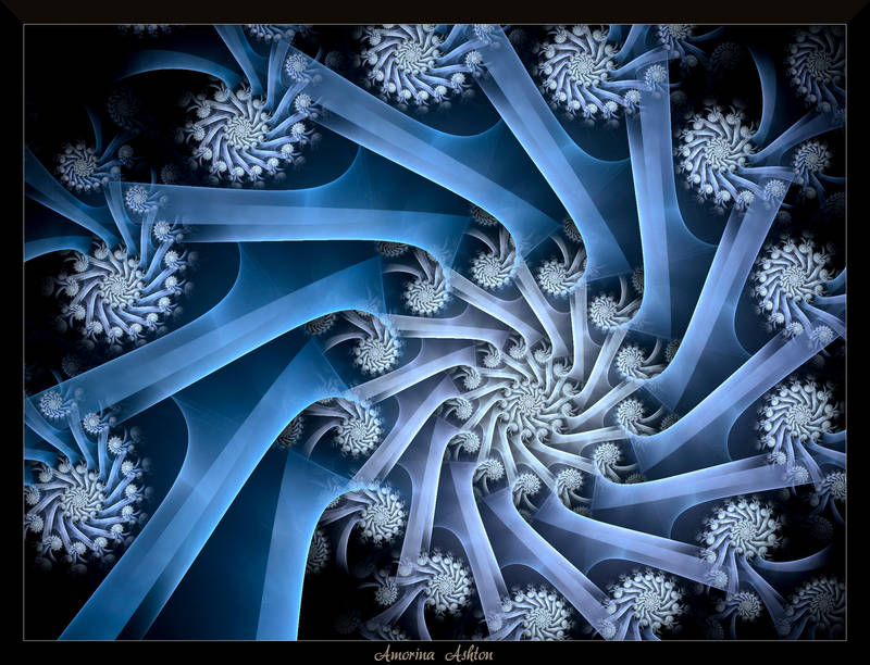 76F4-Spiral Blues by AmorinaAshton