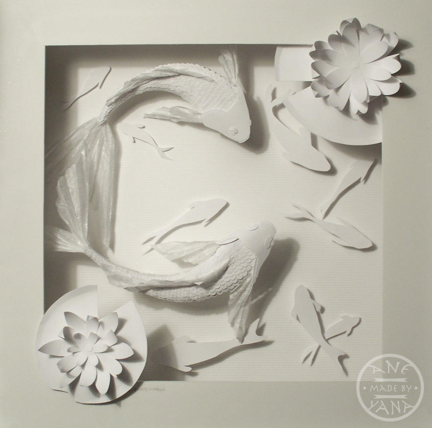 Paper Koi by Aneyana