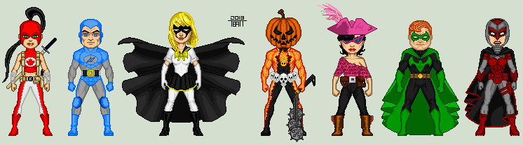 Jeffrey Phillips' Superhero OCs by EverydayBattman