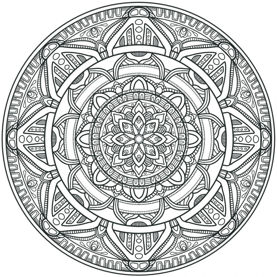 Krita Circles Mandala 3 by WelshPixie on DeviantArt