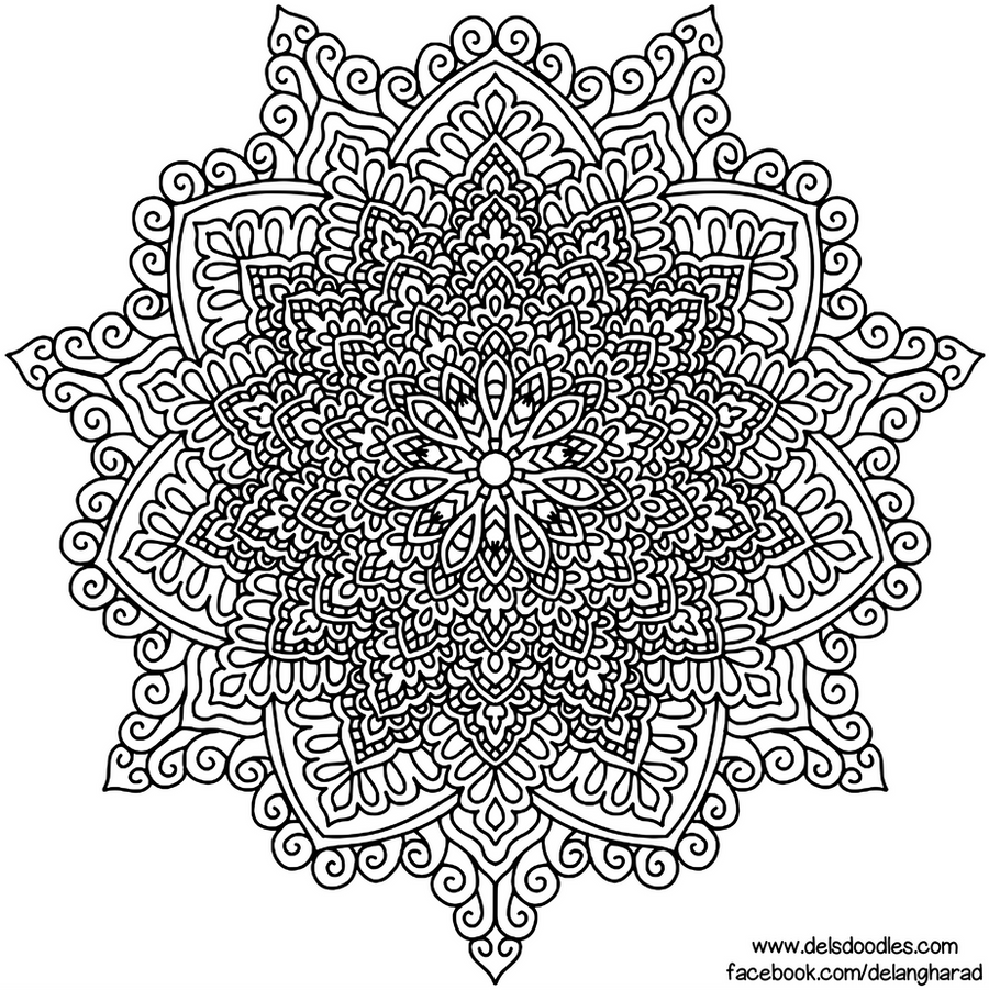 Krita Mandala 56 by WelshPixie