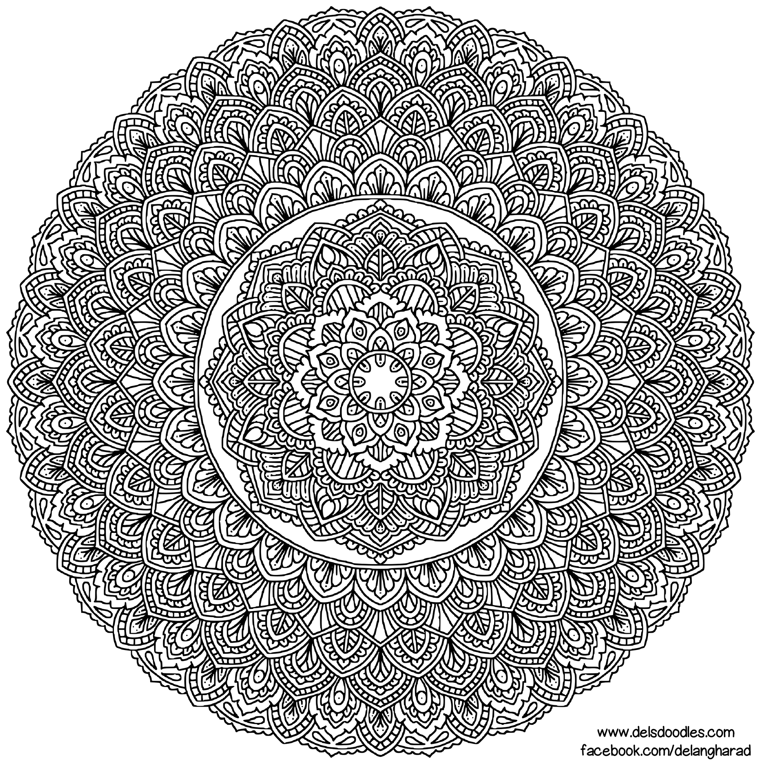 Krita Mandala 53 by WelshPixie