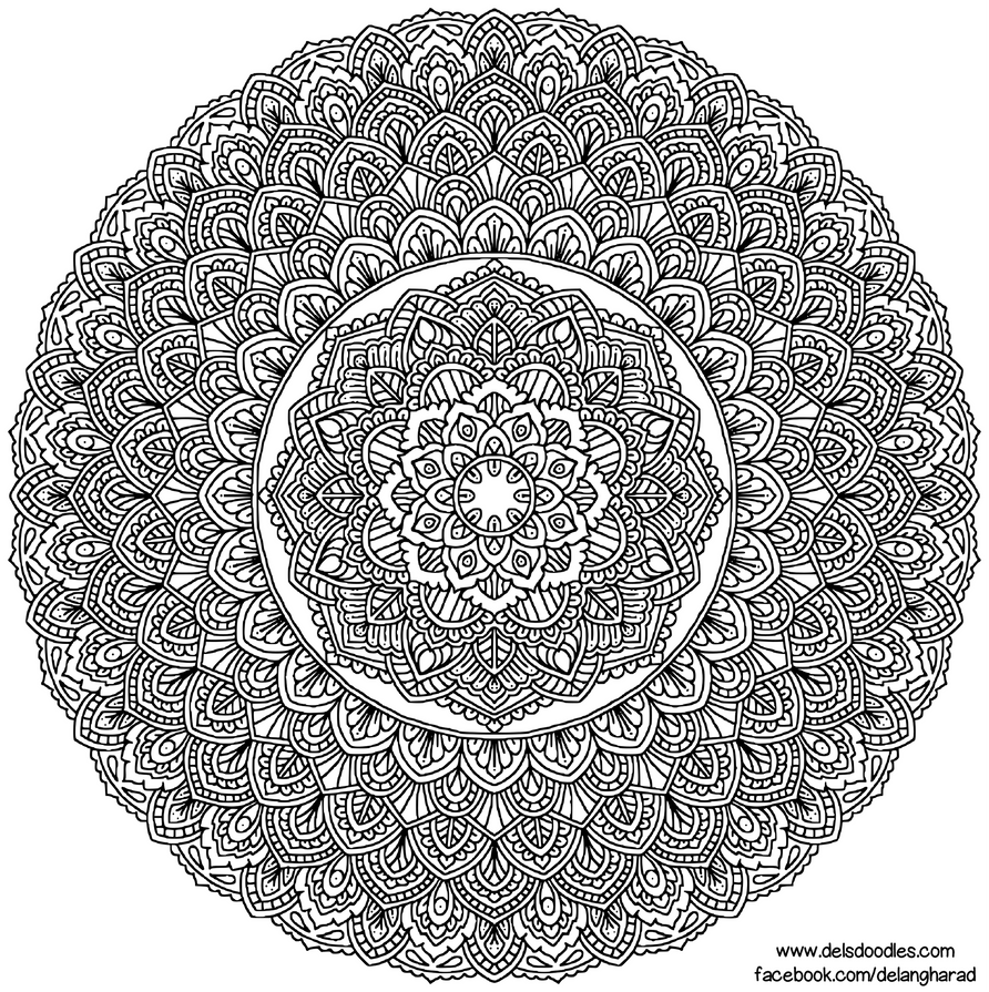 Krita Mandala 53 by WelshPixie