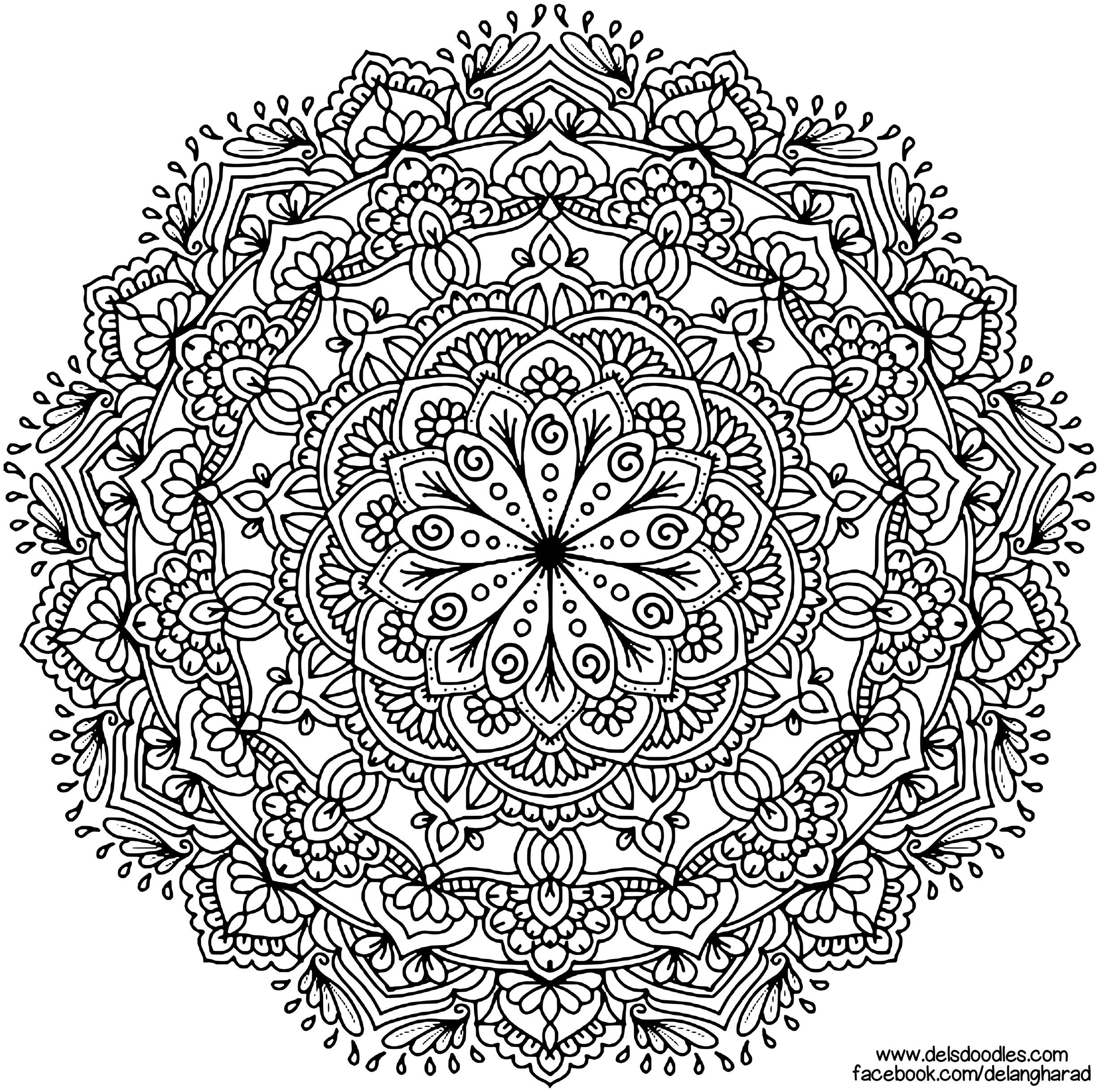 Krita Mandala 62 by WelshPixie
