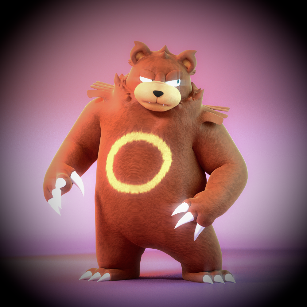 Ursaring! by SmashingRenders on DeviantArt