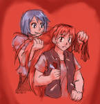 FemslashFebruary 2013 - KyoSaya by ErinPtah
