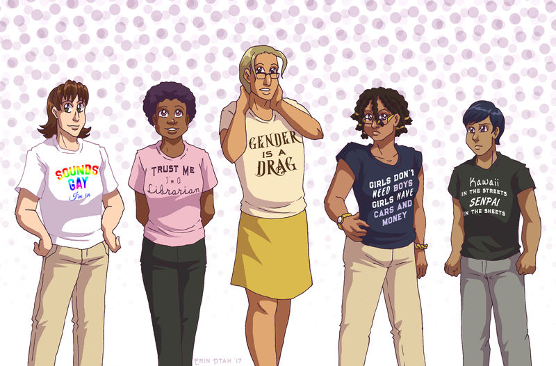 Fashionable Slogans by ErinPtah