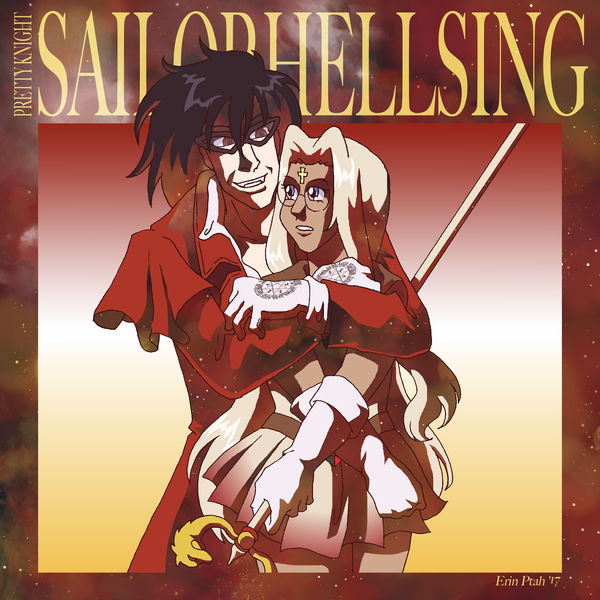 Ultimate Sailor Integra x Alucard by ErinPtah