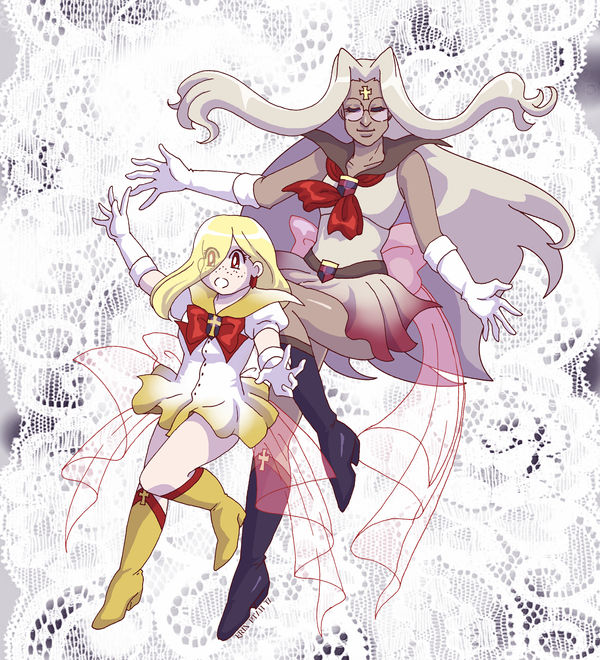 Super Sailors Hellsing by ErinPtah