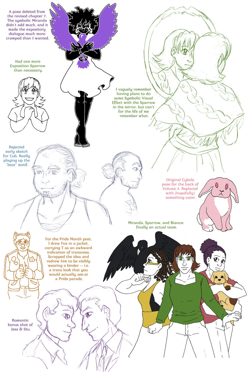BICP sketchpile 2018 by ErinPtah