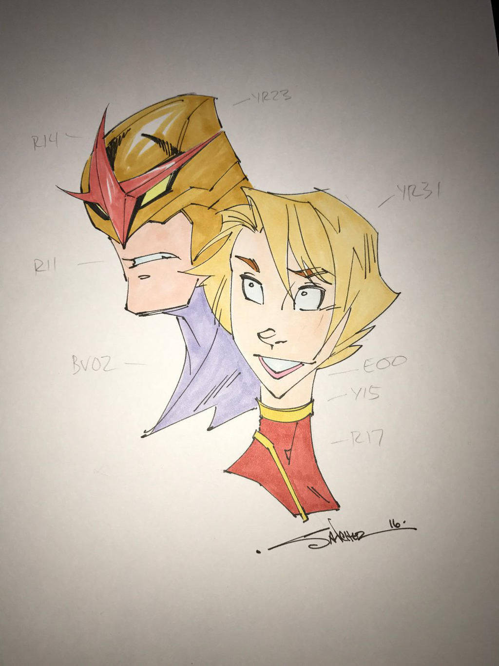 Nova Captain Marvel by StevenSanchez
