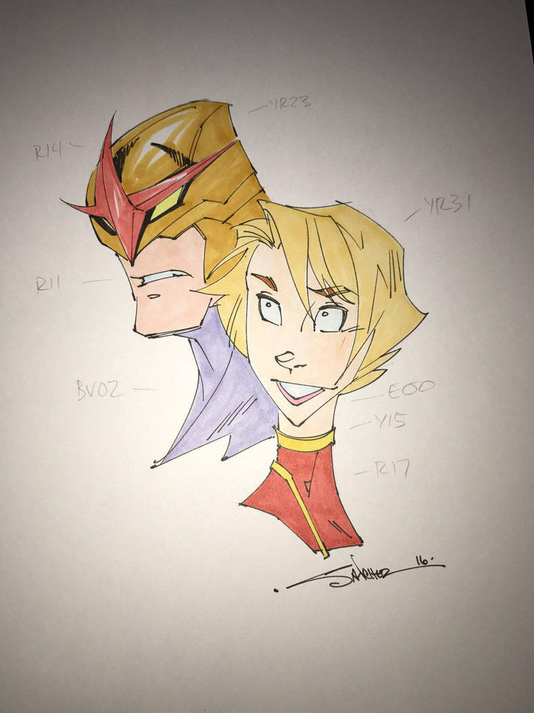 Nova Captain Marvel by StevenSanchez