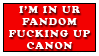 RP Stamp - In Your Fandom... by Foxxie-Chan