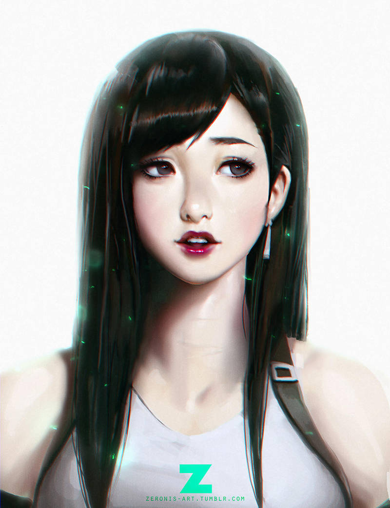 Tifa Portrait 01 by Zeronis