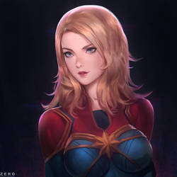 Captain Marvel by Zeronis