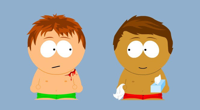 Boys' Night In - Michael and Kevin 2 by TheEyeShield