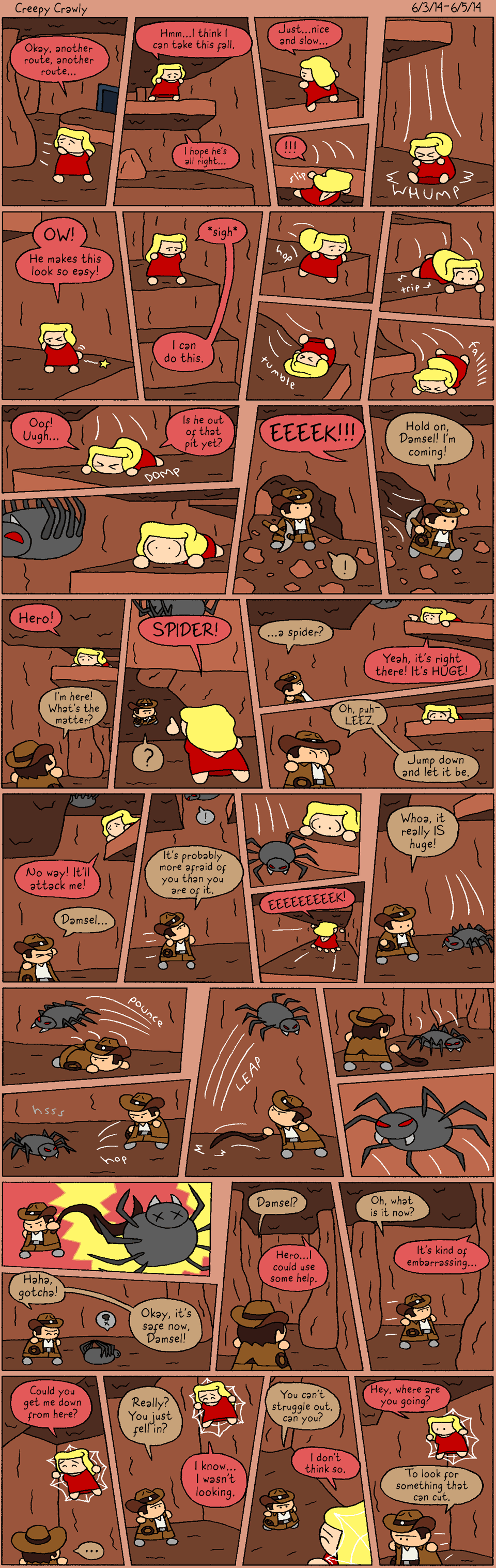 1-5 Creepy Crawly by halibabica