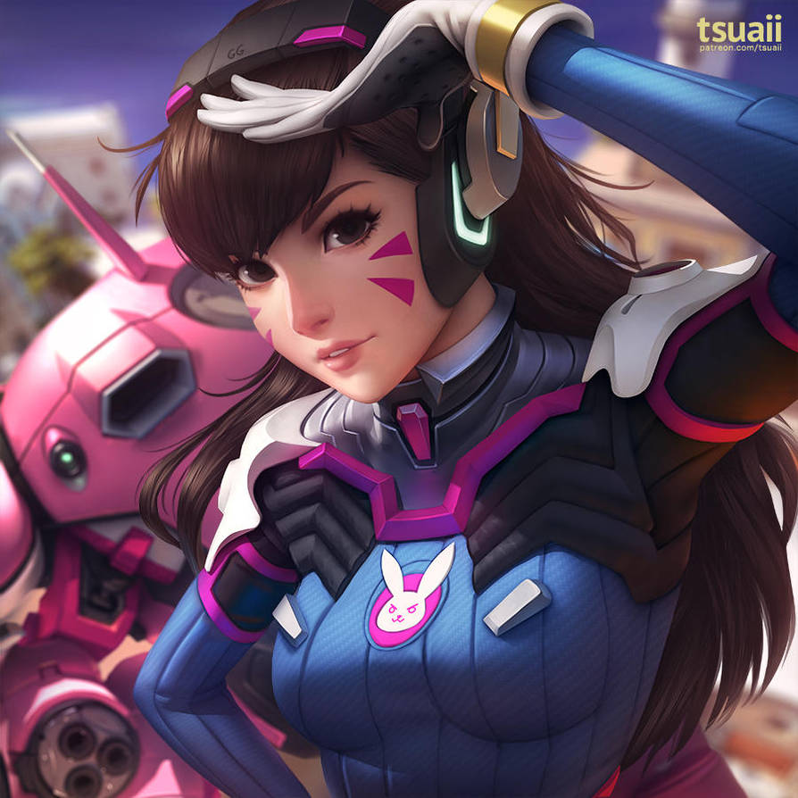 D.Va by tsuaii