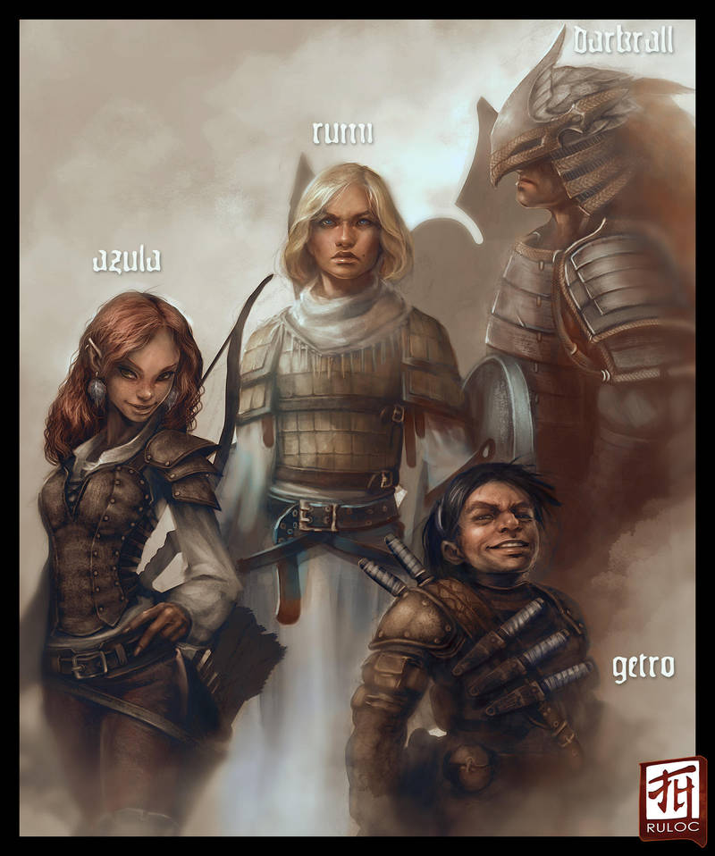 Daily - Group of Adventurers by Ruloc