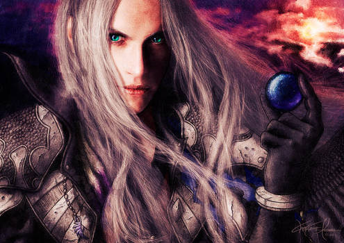 Final Fantasy VII - Sephiroth by Mustesielu