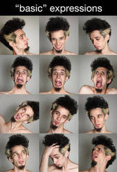 Basic expressions for malkavian30504 by DaeStock