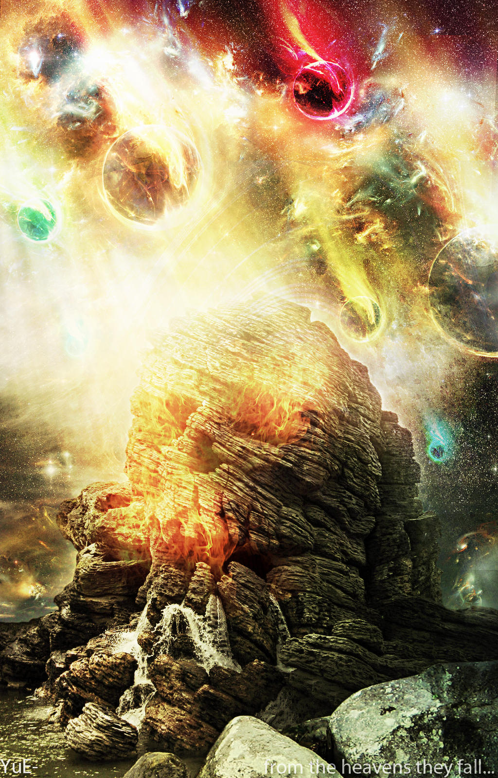 from the heavens they fall by definefear
