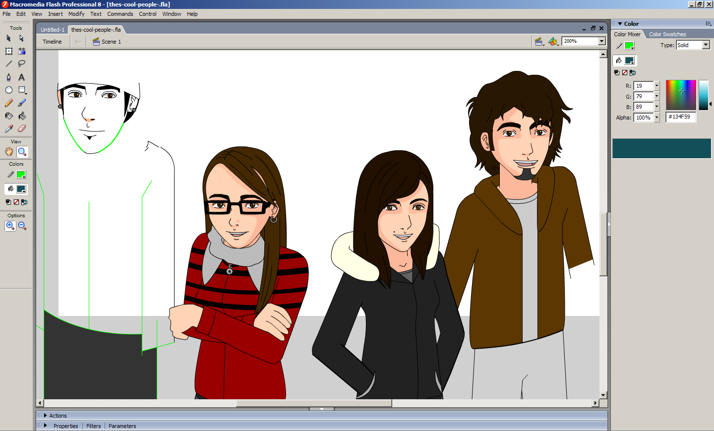 Unfinished Portrait by pokesafari