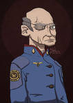 Saul Tigh by mkhoddy