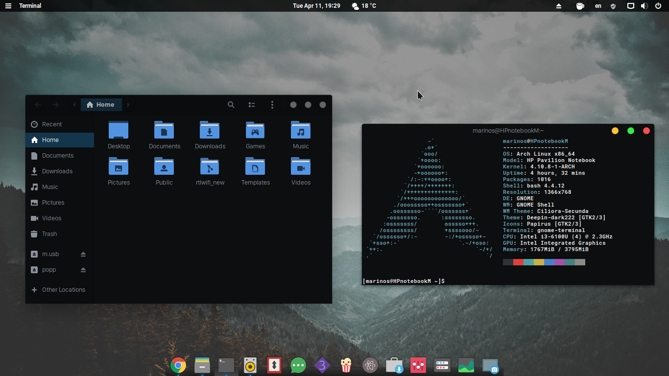 valentina studio arch linux